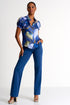 Shan Soie Silk Short-Sleeved Blouse